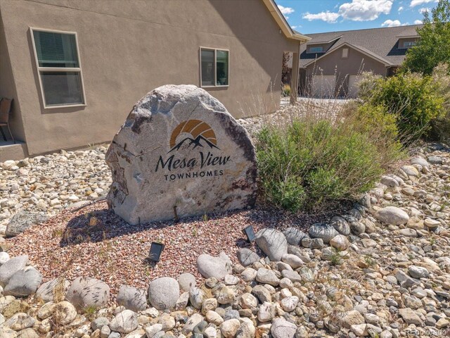 10497 Table Rock Ct, Poncha Springs, CO 81242 - view of community sign