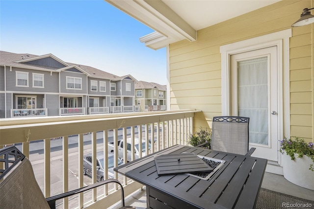 9434 Ashbury Cir Unit 204, Parker, CO 80134 - balcony with a residential view