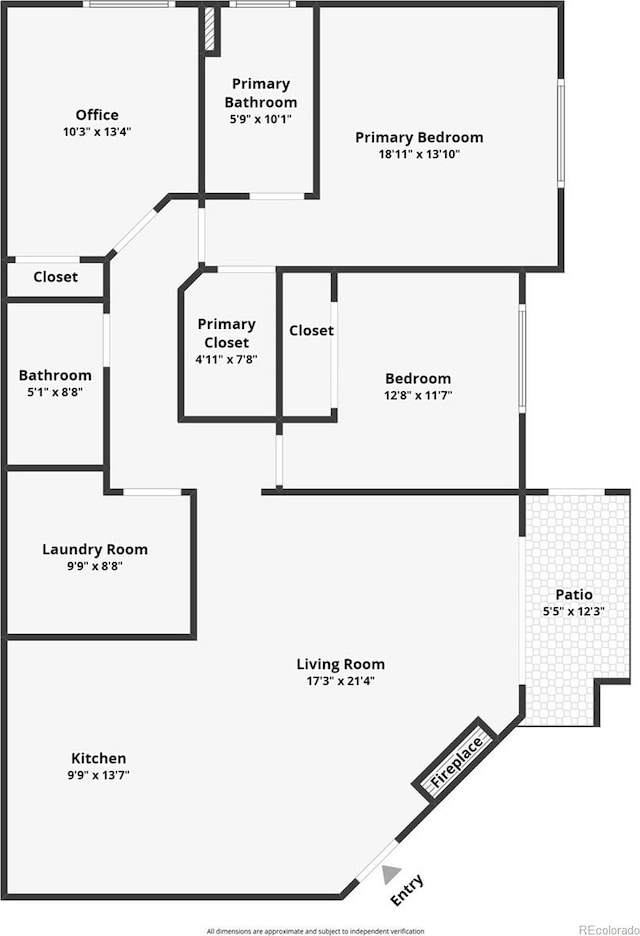875 E 78th Ave Unit 21, Denver, CO 80229 - room layout
