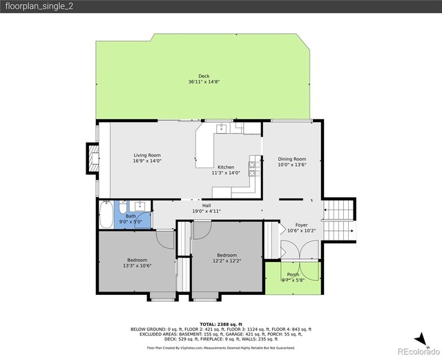 3014 E Fremont Dr, Centennial, CO 80122 - property floor plan