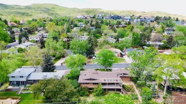 962 S Beech St, Lakewood, CO 80228 - aerial view of residential area featuring a mountain backdrop