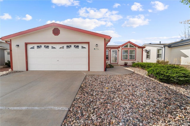 view of ranch-style house