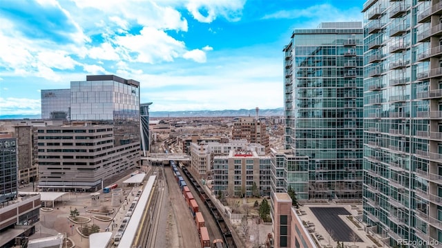 1700 Bassett St Unit 820, Denver, CO 80202 - city view with mountains