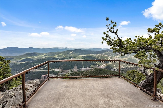 1000 Rangeview Ct, Black Hawk, CO 80422 - balcony with a mountain view