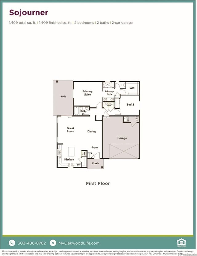 21805 E 51st Dr, Aurora, CO 80019 - view of home floor plan