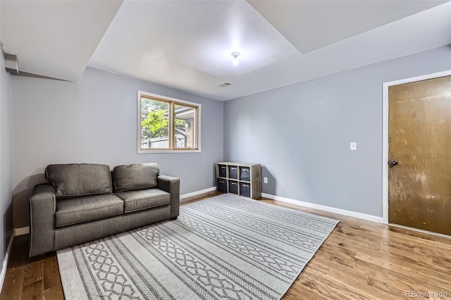 10397 Yates Ct, Westminster, CO 80031 - living room featuring wood finished floors and baseboards