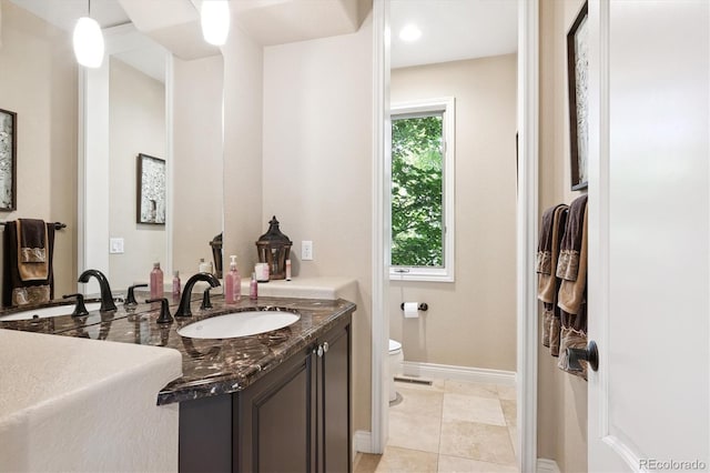 9065 E Lost Hill Trl, Lone Tree, CO 80124 - bathroom featuring vanity and tile patterned flooring