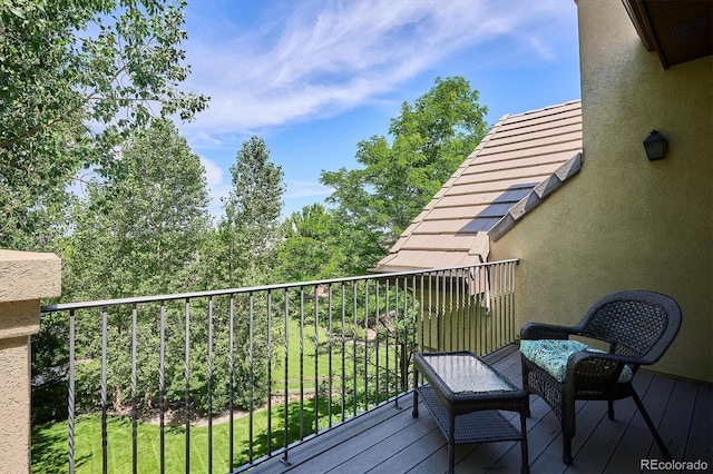 9065 E Lost Hill Trl, Lone Tree, CO 80124 - view of deck