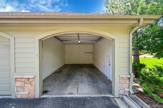 5220 Boardwalk Dr Unit A14, Fort Collins, CO 80525 - garage with a garage door opener