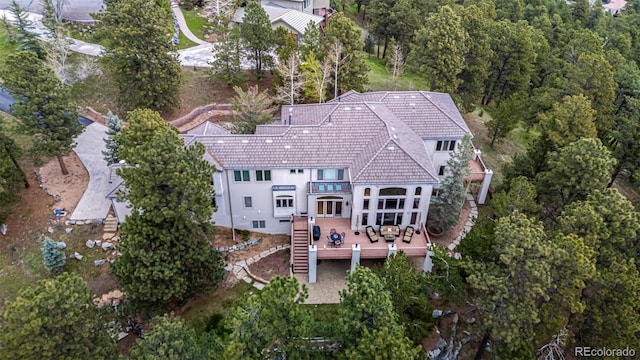 22554 Treetop Ln, Golden, CO 80401 - aerial view of property and surrounding area