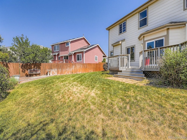 21770 Mount Elbert Pl, Parker, CO 80138 - back of house with a deck