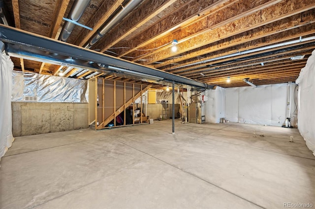 4732 S Coolidge St, Aurora, CO 80016 - view of unfinished basement