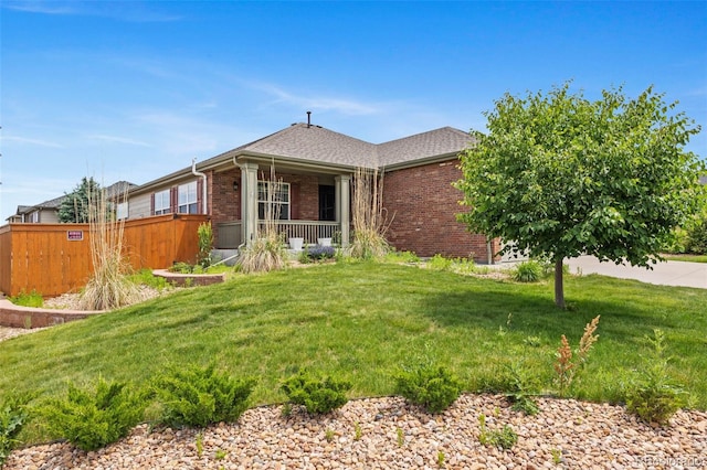 4732 S Coolidge St, Aurora, CO 80016 - single story home featuring brick siding and roof with shingles