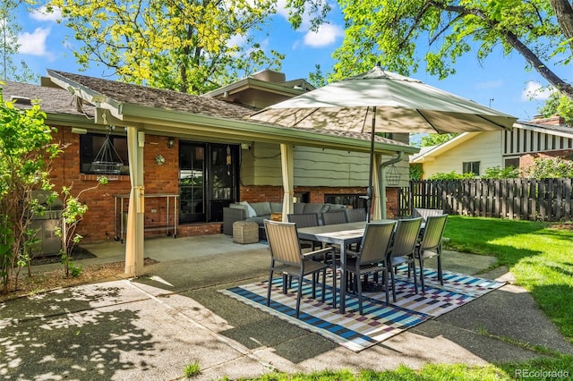 255 Kiowa Pl, Boulder, CO 80303 - view of patio featuring outdoor dining area and a grill