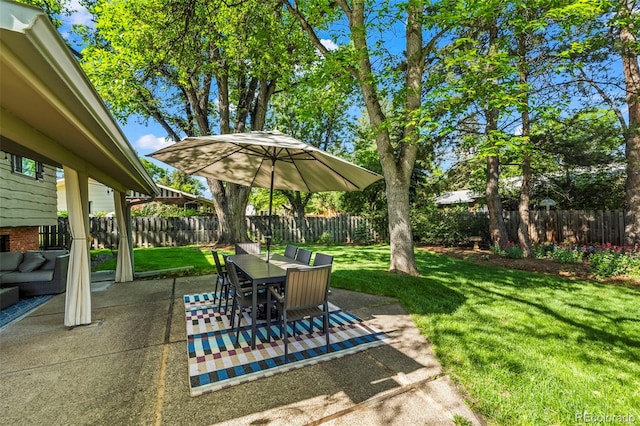 255 Kiowa Pl, Boulder, CO 80303 - view of patio featuring outdoor dining area
