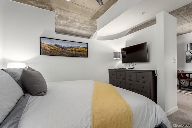 1700 Bassett St Unit 409, Denver, CO 80202 - carpeted bedroom with baseboards