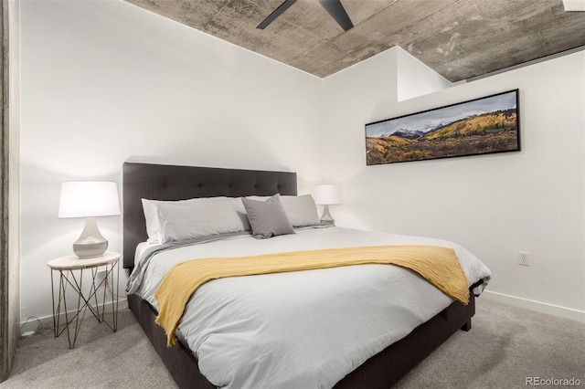 1700 Bassett St Unit 409, Denver, CO 80202 - carpeted bedroom with baseboards