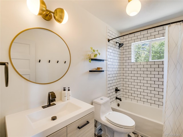 2946 Middle Fork Vis, Fairplay, CO 80440 - full bathroom featuring vanity and shower / bath combo