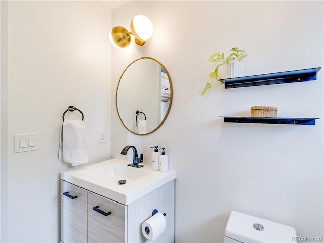 2946 Middle Fork Vis, Fairplay, CO 80440 - half bath with toilet and vanity