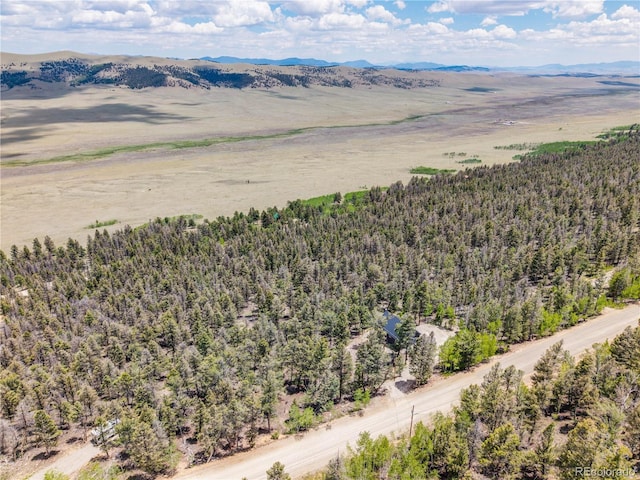 2946 Middle Fork Vis, Fairplay, CO 80440 - bird's eye view of a mountain backdrop and a forest
