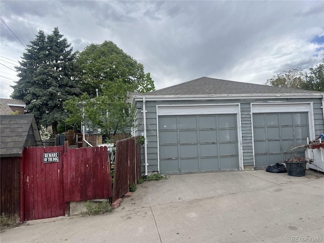 188 S Dale Ct, Denver, CO 80219 - view of detached garage