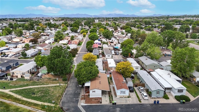 8509 Colorado Ct, Denver, CO 80229 - aerial perspective of suburban area featuring a mountainous background