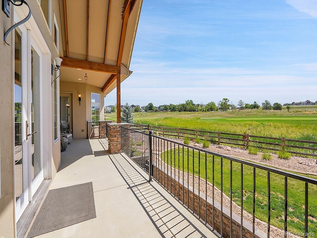 2131 Driver Ln, Erie, CO 80516 - balcony with a rural view