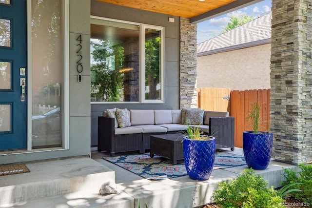 4220 Quitman St, Denver, CO 80212 - view of patio with outdoor lounge area
