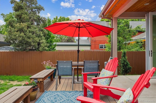 4220 Quitman St, Denver, CO 80212 - view of deck