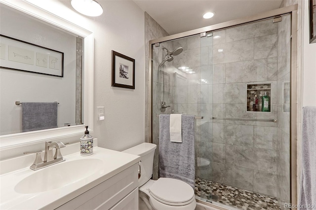 13713 Raritan Ln, Broomfield, CO 80023 - bathroom with vanity and a stall shower