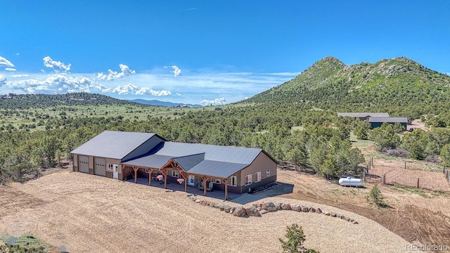 1625 Black Cloud Cir, Westcliffe, CO 81252 - view of mountain background featuring a forest
