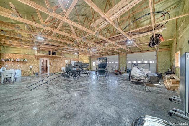 1625 Black Cloud Cir, Westcliffe, CO 81252 - miscellaneous room featuring concrete floors