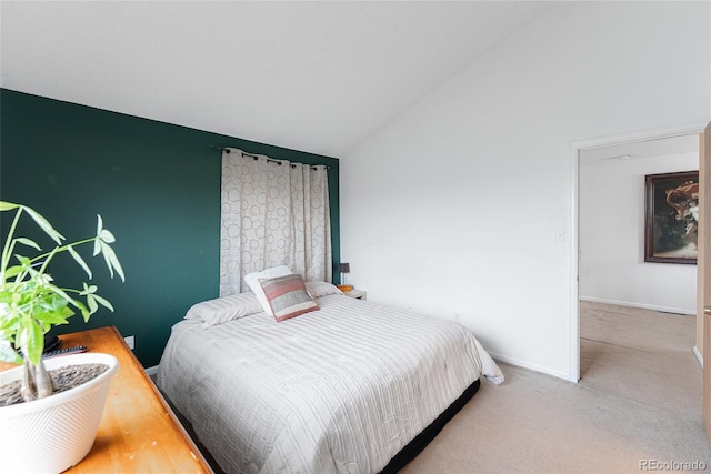 9563 Milwaukee Ct, Thornton, CO 80229 - carpeted bedroom with vaulted ceiling and baseboards