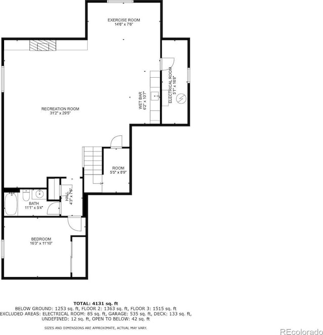 view of layout