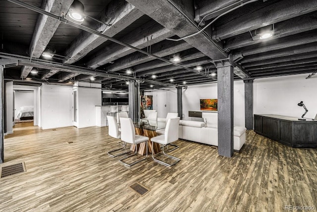 201 Lamkin St Unit 204, Pueblo, CO 81003 - finished basement featuring wood finished floors