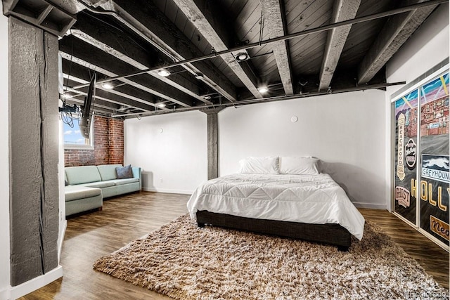 201 Lamkin St Unit 204, Pueblo, CO 81003 - bedroom featuring wood finished floors and baseboards