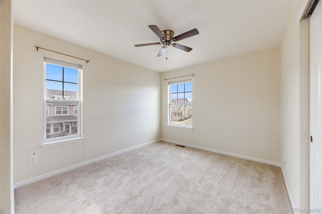 22813 E Briarwood Pl, Aurora, CO 80016 - unfurnished room featuring carpet flooring and ceiling fan