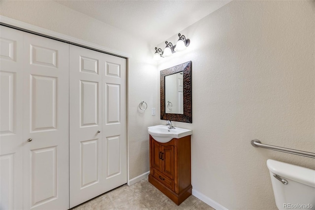 22813 E Briarwood Pl, Aurora, CO 80016 - bathroom featuring vanity and tile patterned flooring