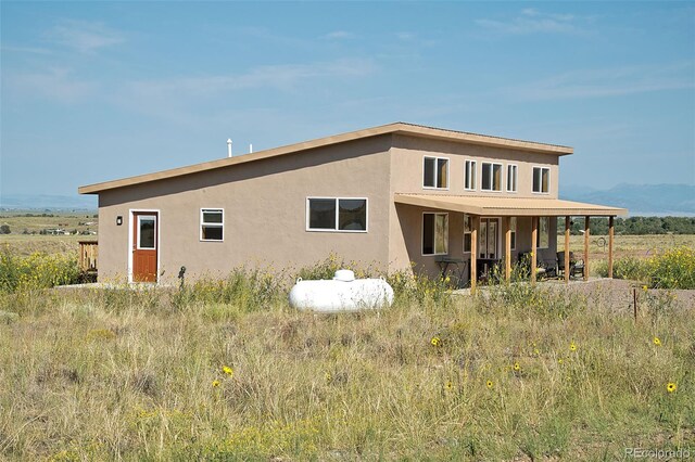 view of rear view of house