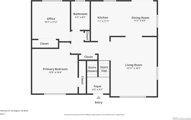 floor plan / room layout