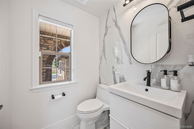 10757 Timberdash Ave, Highlands Ranch, CO 80126 - bathroom featuring vanity and backsplash