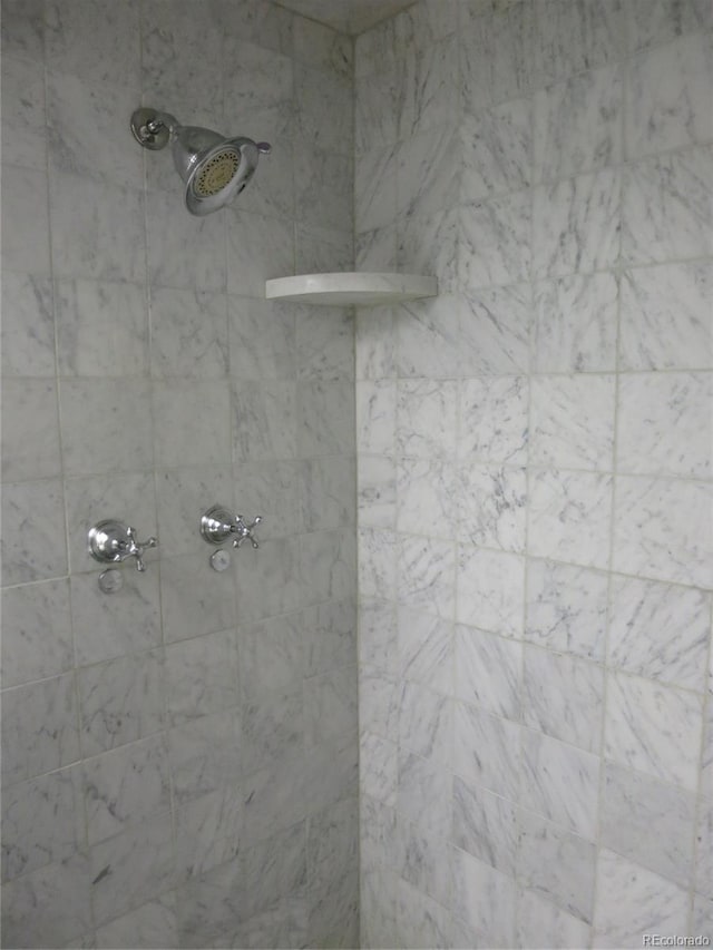1900 E Girard Pl Unit 203, Englewood, CO 80113 - bathroom featuring a tile shower