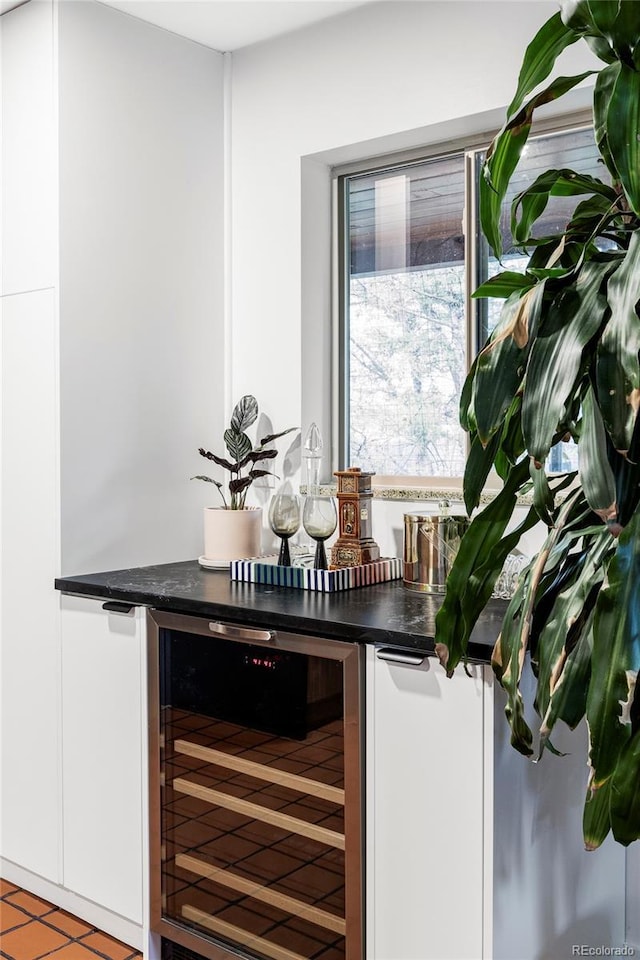 1330 Olive St, Denver, CO 80220 - indoor dry bar with beverage cooler
