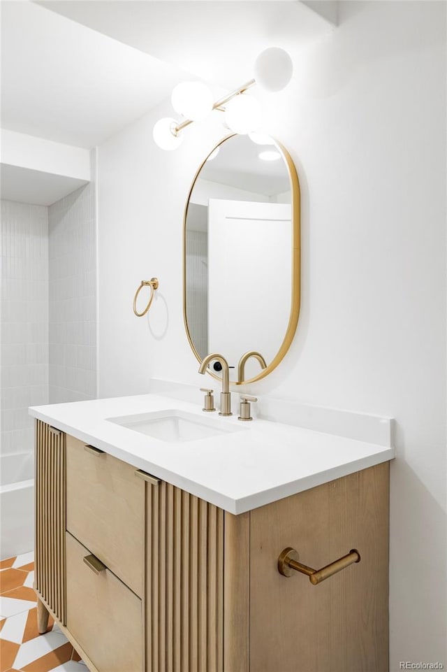 1330 Olive St, Denver, CO 80220 - bathroom featuring vanity and a bathtub