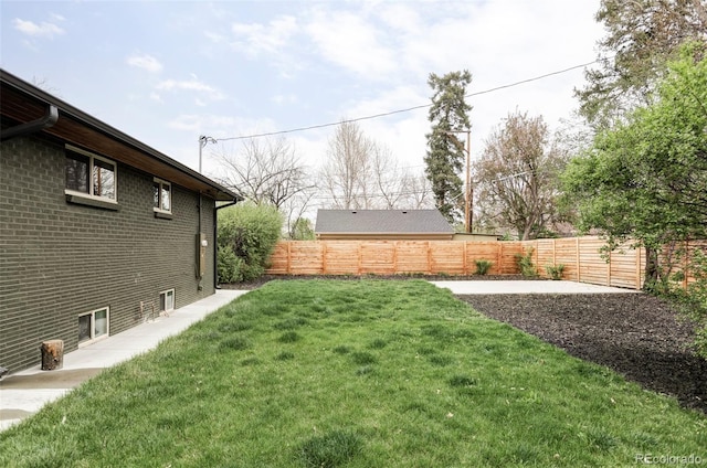 1330 Olive St, Denver, CO 80220 - view of yard with a patio area