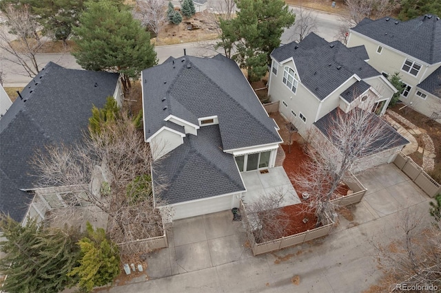 aerial view