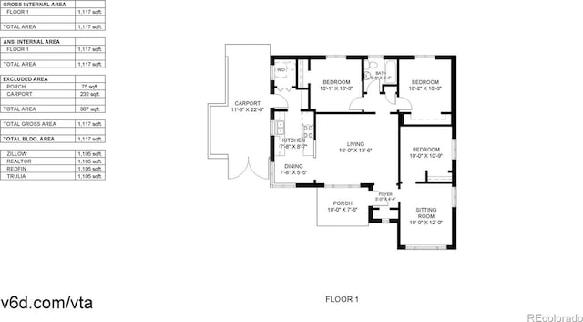 floor plan / room layout