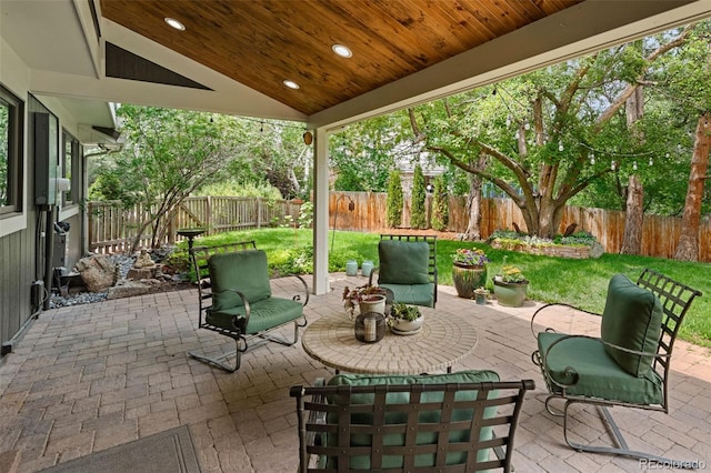 6128 S Coventry Ln E, Littleton, CO 80123 - view of patio / terrace