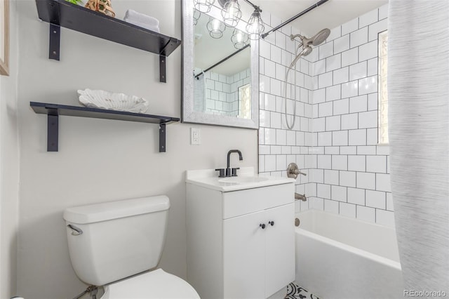 2845 Eaton St, Wheat Ridge, CO 80214 - bathroom with shower / tub combo with curtain and vanity