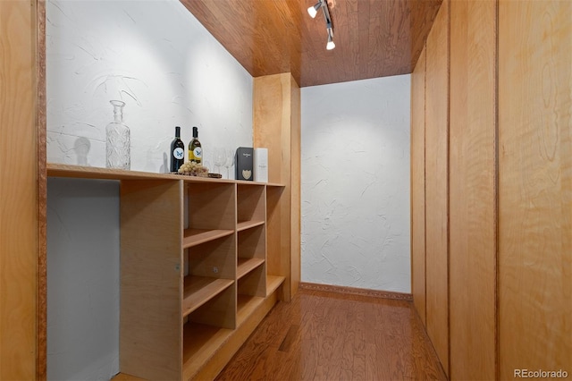 1952 Columbine Ct, Golden, CO 80401 - wine cellar with wood finished floors and baseboards